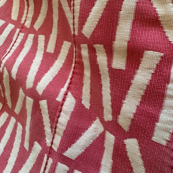 Calvin Klein Pink Fit & Flare Dress Size 4 Textured Sleeveless Lined Party Dress - Picture 4 of 6